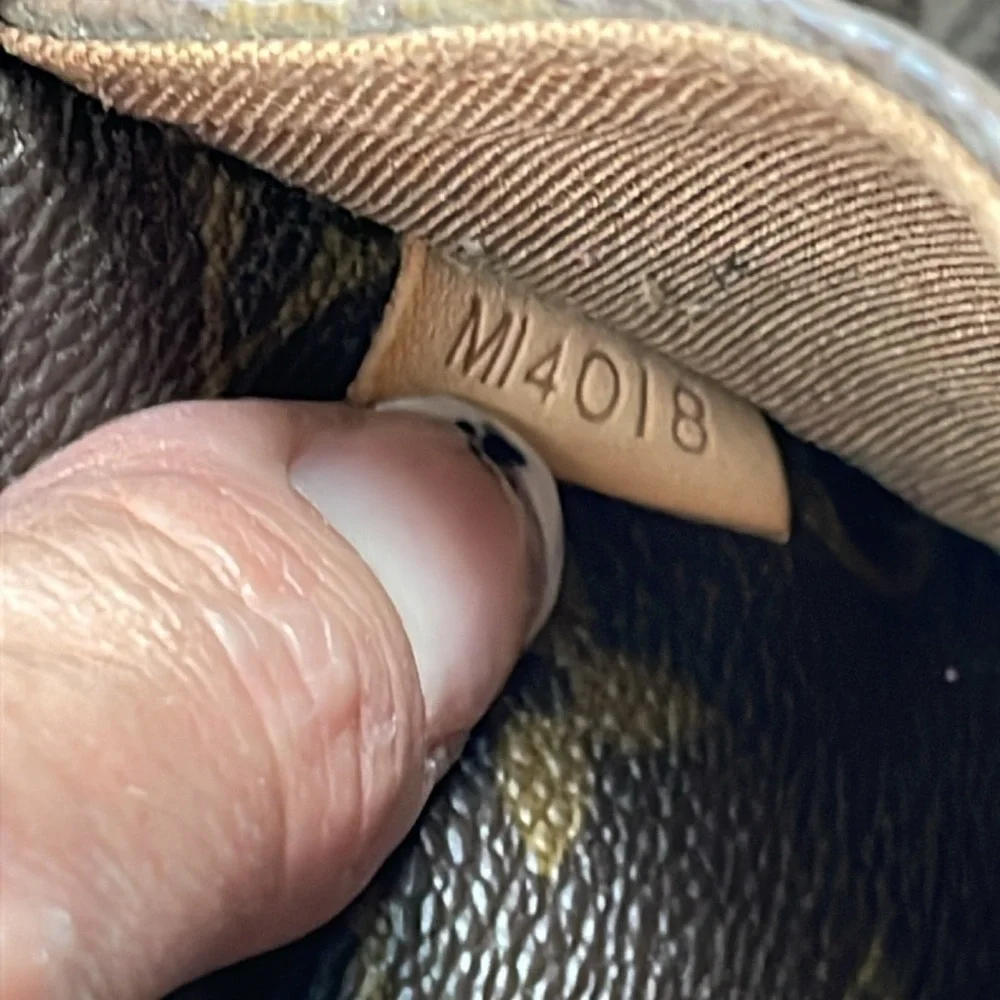 Louis Vuitton Messenger Bosphore PM M40106 Monogram Canvas Crossbody Bag Brown